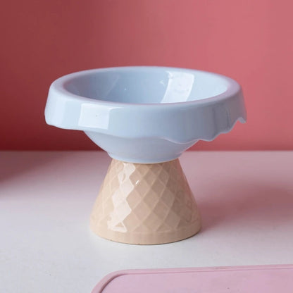 Ice Cream Raised Pet Tableware