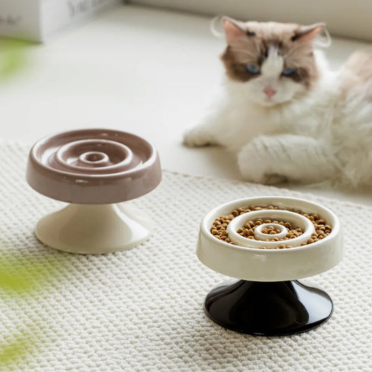 Elevated Slow Feed Pet Tableware