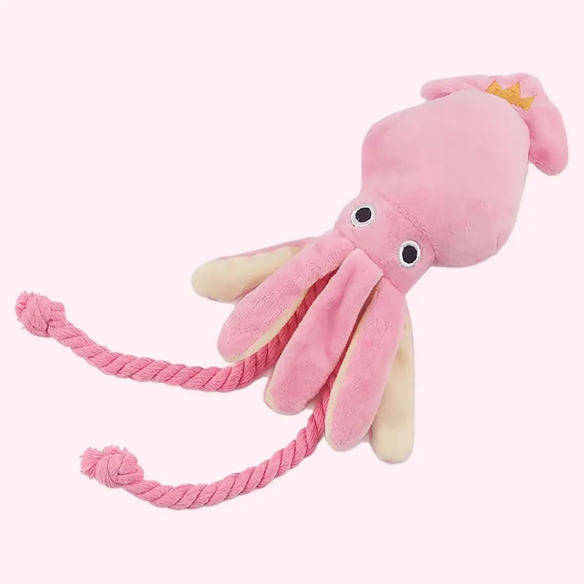 Interactive Octopus Plush Rope Pet Chew Toy