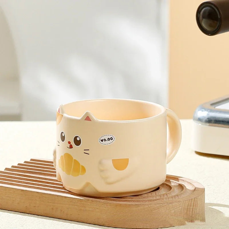 Stackable Cartoon Cat Mug