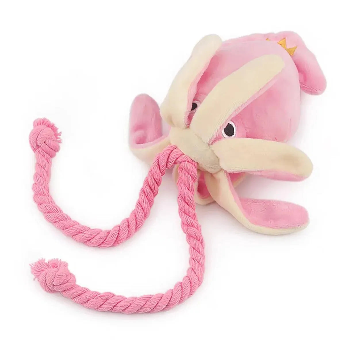 Interactive Octopus Plush Rope Pet Chew Toy