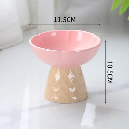 Ice Cream Elevated Pet Tableware