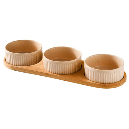 Textured Pallet Round Tableware