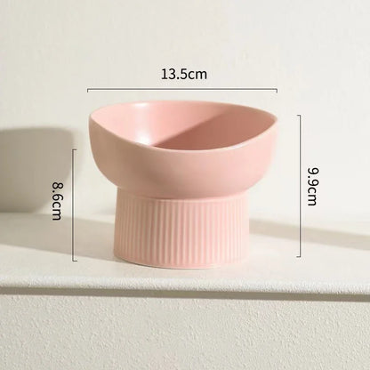 Nordic Matte Elevated Pet Tableware