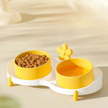 Fun Double Bowl Pet Tableware