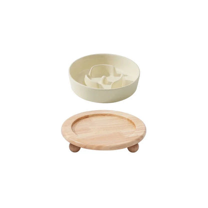 Slow Feed Bowl Round Elevated Tableware