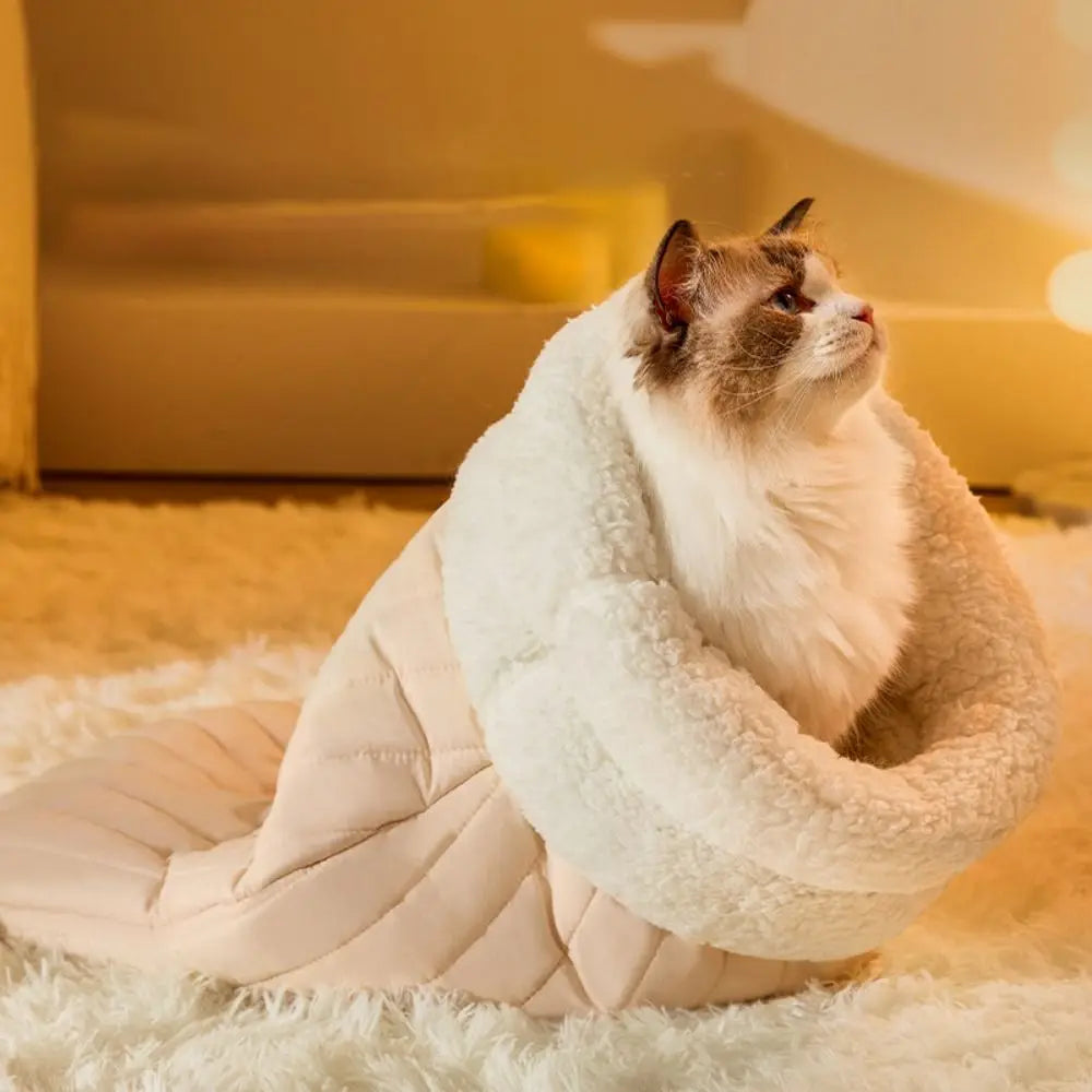 Snug Pocket Nest Cat Sleeping Bag