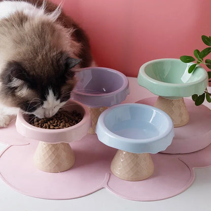 Ice Cream Raised Pet Tableware