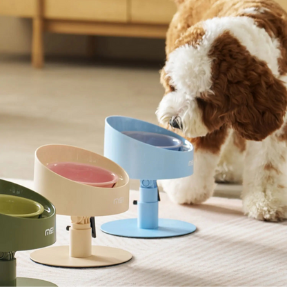 Adjustable Anti-Mess Pet Tableware