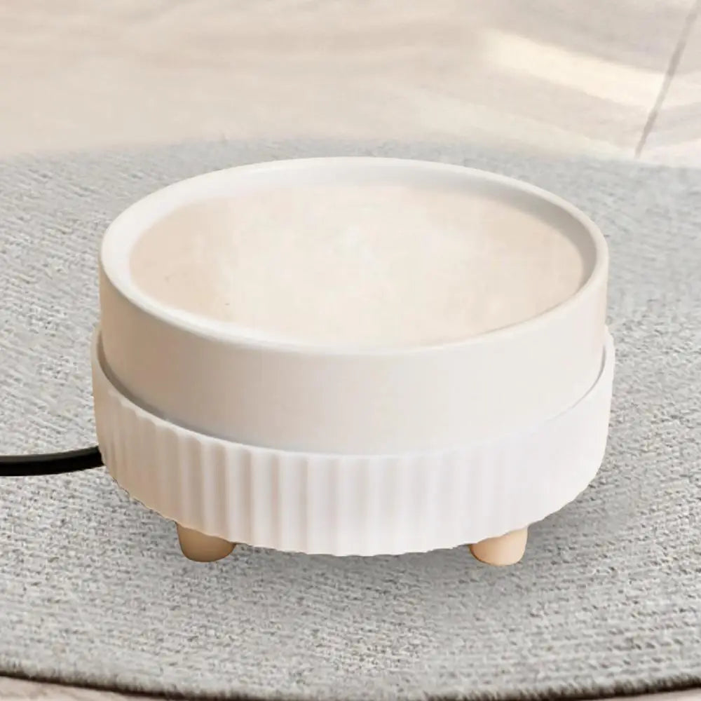 Quiet Rechargeable Heated Pet Food Water Bowl