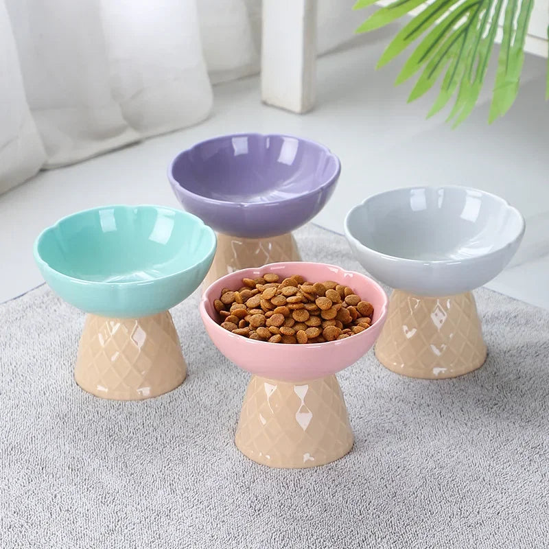 Ice Cream Elevated Pet Tableware