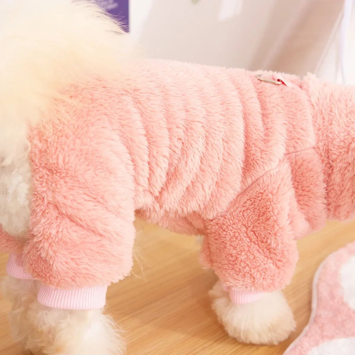 Soft Plush Warm Winter Pet Sweater Jumpsuit