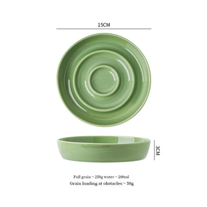 Ceramic Slow Feed Pet Bowl