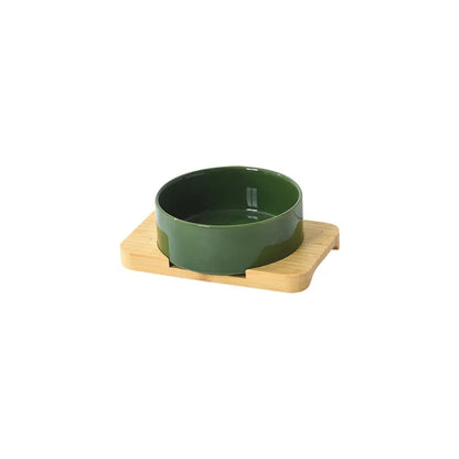 Multipurpose Bamboo Base Pet Tableware