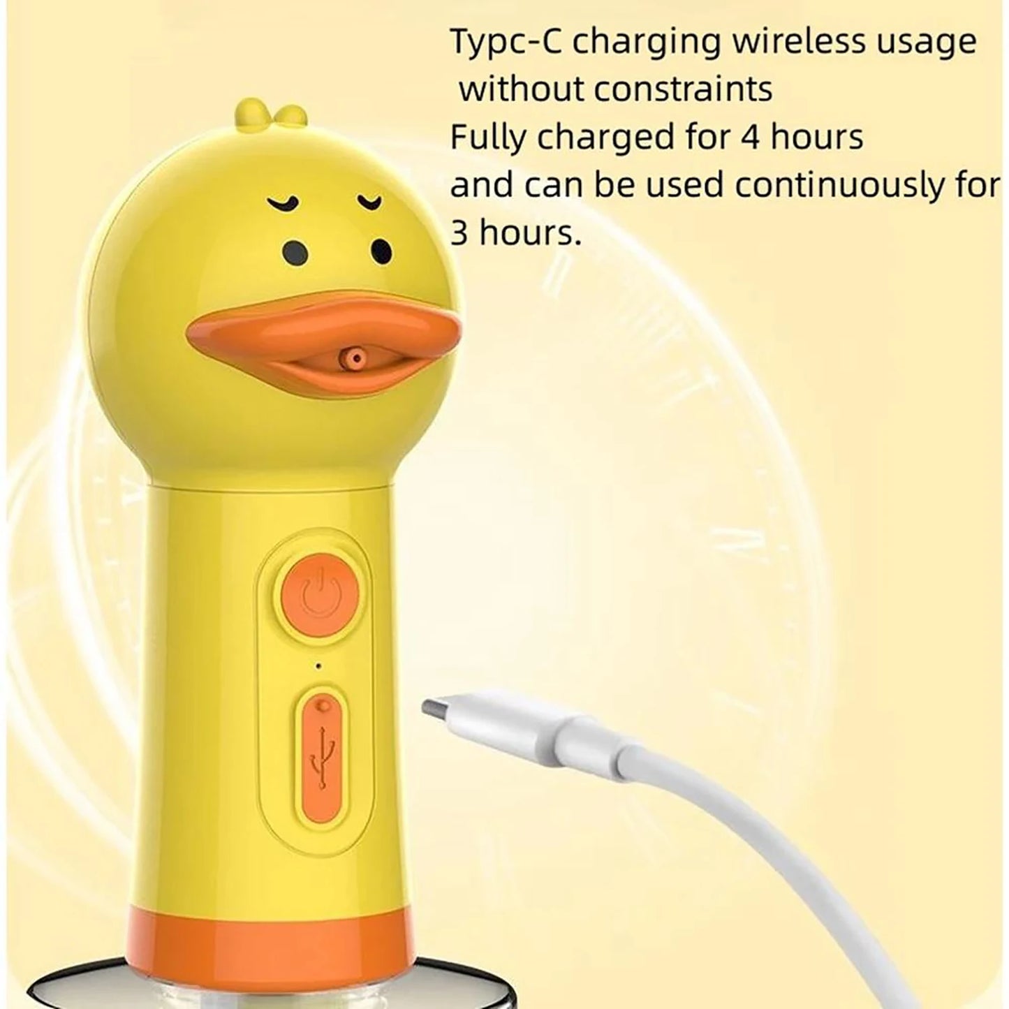 Little Yellow Duck Automatic Pet Shampoo Foam Dispenser