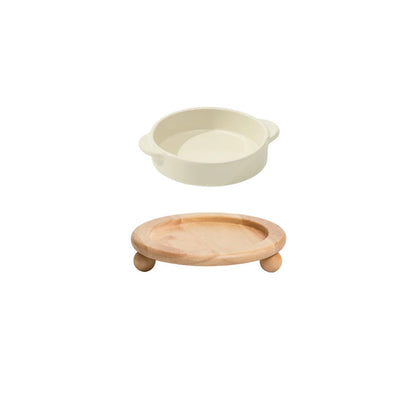 Single or Double Raised Pet Tableware