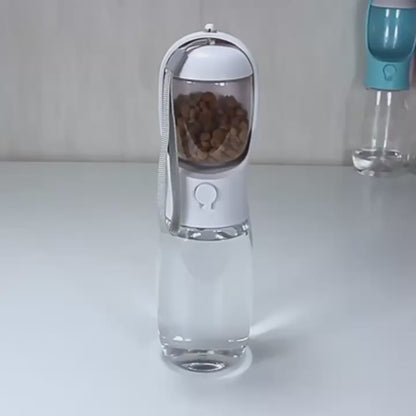 2 In 1 Portable Pet Water Bottle